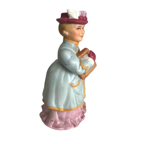 Vintage Lefton, Libby Thatcher Teacher 1994 Porcelain Figurine‎ Colonial Village - Picture 3 of 7